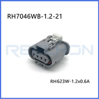 Connecteur automobile mâle en ABS nylon Reelhon, faisceau de câblage en cuivre, adaptateur IP68 DJ7046WB-1.2-21 10010348 13503577