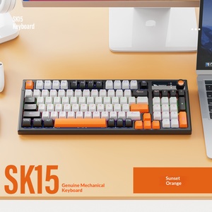 Teclado Mecánico <span class=keywords><strong>para</strong></span> Juegos Smailwolf SK15 con Cable USB, Controles de Perilla, Retroiluminación RGB, Interruptores Intercambiables en Caliente y Función N-Key Rollover <span class=keywords><strong>para</strong></span> Escritorio - Product Image 6