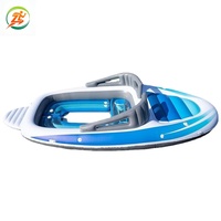 Nuevo Bote Inflable Ecológico de PVC para 6 Personas, Isla Flotante Inflable, Yate Inflable para Fiestas en el Mar, Bote Flotante Reforzado