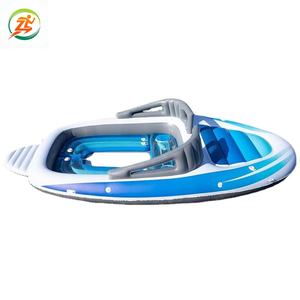 Nouveau bateau gonflable en PVC écologique pour 6 personnes, î<span class=keywords><strong>le</strong></span> flottante gonflable, yacht gonflable pour fêtes en <span class=keywords><strong>mer</strong></span>, bateau de dérive épaissi - Product Image 1