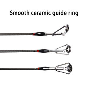 Tolure 2.1M 2.4M carbone <span class=keywords><strong>HEARTY</strong></span> <span class=keywords><strong>RISE</strong></span> sic guide Slow Jigging ébauches de canne à pêche action rapide surf casting canne à pêche - Product Image 3