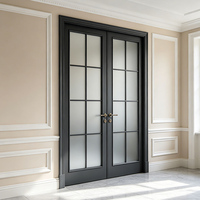 Porte pliante moderne à 4 panneaux avec verre texturé givré, porte intérieure pliante sur mesure pour séparateur de pièce, cuisine