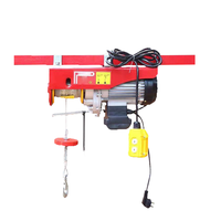 Mini palan électrique à chaîne pour usage domestique, neuf, 100 kg, 200 kg, 300 kg, 500 kg avec chariot et élingue en câble métallique