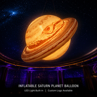Ballon Géant Gonflable LED Spectaculaire pour Événements Promotionnels, Globe de Neige Planétaire, Étanche 1 An, Taille Personnalisable, Solaire