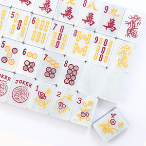 <span class=keywords><strong>Mahjong</strong></span> américain en acrylique nacré, <span class=keywords><strong>noir</strong></span> <span class=keywords><strong>et</strong></span> <span class=keywords><strong>blanc</strong></span>, portable, en cristal, pour l'exportation, vente en gros d'usine, idéal comme cadeau - Product Image 3