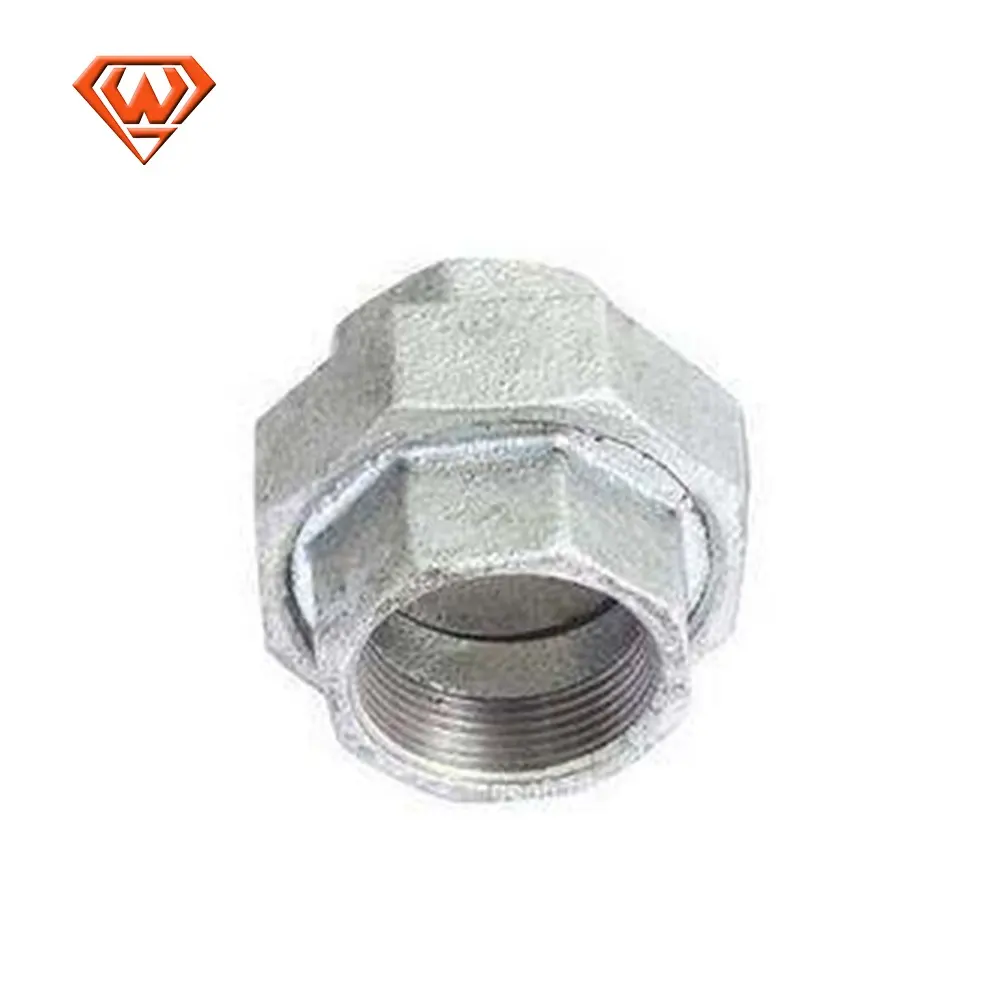 Malleable Iron gi Pipe Fittings sanitary Union