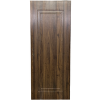 Portes modernes personnalisées en bois WPC placage Mdf intérieur étanche en bois PVC Chambre d'hôtel Portes intérieures Chambre contemporaine