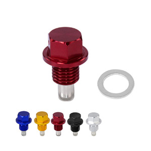 Oil Sump Magnetic Drain <b>Plug</b> Aluminum Alloy M12 M14 M16 M18 M20 M24 For Automotive Repair <b>Replacement</b> - Product Image 1