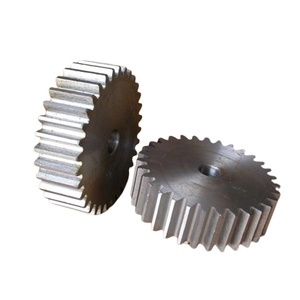 Proveedor de China, piezas de metal personalizadas, mecanizado de piezas de engranajes de acero inoxidable, engranaje recto - Product Image 1