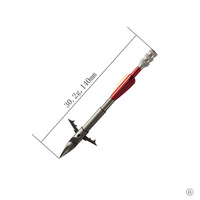 Fléchettes de chasse et de pêche en acier inoxydable de haute qualité de 140-150 mm, accessoires de lance-pierre pour la chasse en plein air