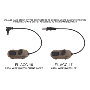 Adaptateur AXON Series PEQ2.5mm Rail de guidage Haute pression Câble de queue en nylon Contrôle de la souris pour accessoires de chasse tactique - Product Image 4