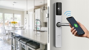 Ygs <span class=keywords><strong>TCP</strong></span> <span class=keywords><strong>IP</strong></span> không dây cửa trượt phòng khách sạn cửa xử lý ổ khóa nhà căn hộ dấu vân tay App tuya khóa cửa - Product Image 3