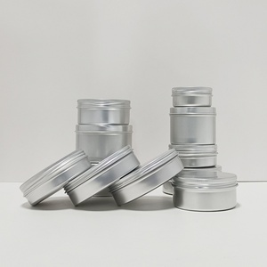 En stock – Pots cosmétiques en aluminium argenté de 1 oz, 2 oz, 4 oz, 30 g, 60 g, 120 g – Contenants vides pour bonbons et crèmes - Product Image 3