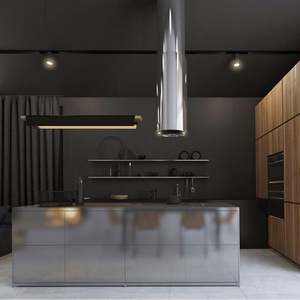 Gabinetes de Cocina Modernos Italianos Ecológicos e Inteligentes, Modulares, con Cestas Largas para Cajones, Accesorios para Fregadero y Puertas, para Uso Doméstico - Product Image 6