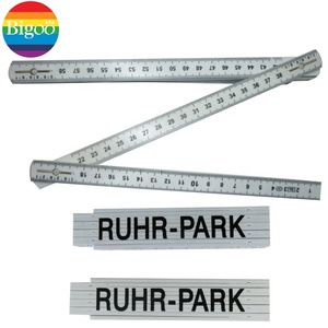Righello Pieghevole in Plastica a 10 Sezioni, Spessore 3mm, <span class=keywords><strong>Scala</strong></span> in Pollici e <span class=keywords><strong>Centimetri</strong></span>, Lunghezza 0,5m/1m/2m, Logo Personalizzato per Uso Promozionale - Product Image 5