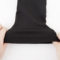 Chaussettes de compression de sport de couleur pure à tube long améliorer la santé des jambes Chaussettes de compression d'ions de cuivre