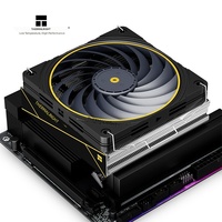 Ventilateur de refroidissement CPU à profil bas Thermalright AXP120-X77 120 mm pour boîtier d'ordinateur, dissipateur thermique en aluminium 4 broches pour PC de jeu