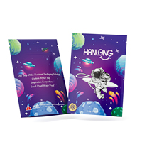 Vente en gros Sacs en mylar Sacs en mylar résistants aux enfants 1g 3.5g 7g 14g 28g Gram noir mat anti-odeur Sacs en mylar 3.5g imprimés sur mesure