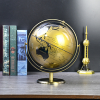 Globe à rotation à 360 degrés pour la décoration de bureau, cadeaux pour garçons et enfants