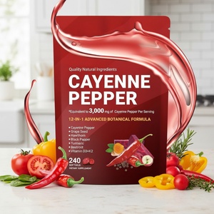 AURA Cayenne Pepper Softgels 240 Count Nutraceutical <b>Supplement</b> Supports Healthy Immune System <b>Herbal</b> <b>Supplements</b> Capsaicin - Product Image 6