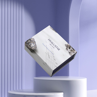 Boîte cadeau pliable magnétique en forme de livre avec logo personnalisé, gaufrage à chaud or, carton rigide, pelliculage mat et ruban