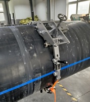 Nouvelle machine industrielle de décapage et de pelage de tuyaux PE/PVC/PPR ERSE800 à moteur électrique sans balais de grande taille, 400-1000 mm