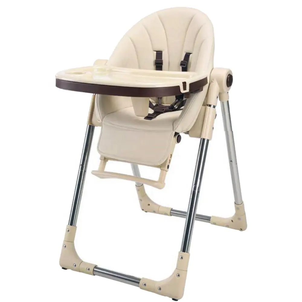 Multi-functional baby items 3 in 1 baby high chair with table and wheels