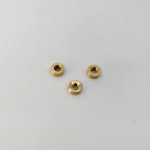 Servicio de mecanizado CNC de precisión, taladrado y fresado, anillos de latón metálicos CNC, rosca interna, tuercas CNC personalizadas - Product Image 3