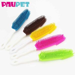 Cheveux Et Dissolvant Chat Doux Massage Pour Animaux De Compagnie Brosse À Charpie <span class=keywords><strong>Chien</strong></span> Outil De Toilettage - Product Image 1