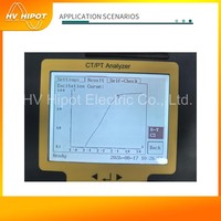 Analyseur automatique HVHIPOT VT CT PT, testeur complet pour les caractéristiques de transformateur de courant et de tension CE