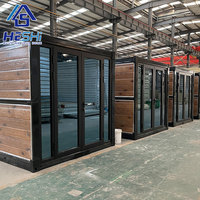 Conteneur pliable vérifié sur mesure Maison préfabriquée petite maison préfabriquée mobile préfabriquée pliable portable imperméable à l'eau