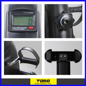 Mini vélo d'exercice à résistance réglable, pédalier d'exercice, rééducation, thérapie physique, entraîneur pour les bras et les jambes avec écran LCD - Product Image 2