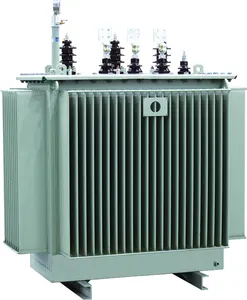 Transformador de potencia sumergido en aceite S9/11/13/20/22 10KV250kva transformador trifásico de alta potencia de alto voltaje