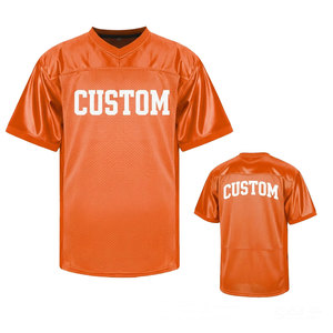 Maillot de rugby personnalisé avec logo – Offres exceptionnelles – Tenue d'entraînement de football professionnelle en maille respirante par sublimation américaine - Product Image 6