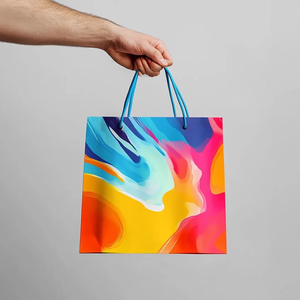 Machine entièrement automatique PLC haute vitesse pour l'insertion, la nœudisation et la fixation de cordes de poignées de sacs en carton et en papier - Product Image 6