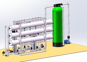 Sistema de Purificación de Agua por Ósmosis Inversa de 6000 L/h con 1 Año de Garantía, 5 KW, 380 V - Product Image 4