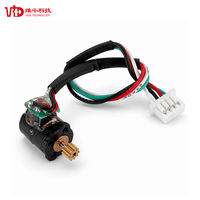 Motor Stepper Magnet Permanen 6mm VSM0616 NEMA 2 3.3V 18 Derajat 2 Fase untuk Kamera, Peralatan Medis, dan Motor Stepper Video Jaringan