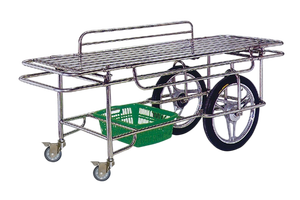 Le chariot d'amarrage chirurgical de lit de transfert patient manuel est utilisé pour les tables d'opération et les lits médicaux - Product Image 6