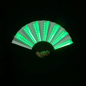 Ventilateur pliable à LED avec impression numérique personnalisée QM - Product Image 1