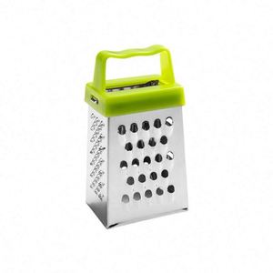 Kitchen Accessories Manual Grater 3 Inches 4 Side Multi-Function Stainless Steel Fruits Vegetables Cheese Ginger Mini <b>Box</b> Grater - Product Image 1