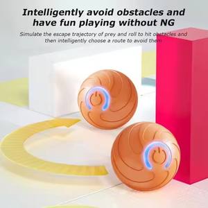 New Design <b>Interactive</b> Rotating Motion Rechargeable <b>Pet</b> Dog <b>Toy</b> Playing Bite-resistant Smart Jumping Dog <b>Toys</b> Ball - Product Image 4