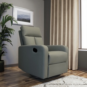 New Comfortable Modern Fabric <b>Reclining</b> Sofa Living Room Furniture Adult Can Sleep - Product Image 3