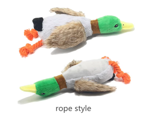 Özel üretici Pet oynayan komik köpekler çiğneme peluş Pet oyuncaklar ördek interaktif köpek Pet gıcırtılı oyuncak özel köpek peluş oyuncaklar - Product Image 5