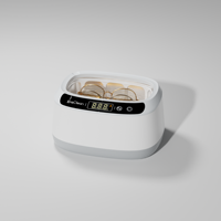 Nettoyeur ultrasonique portable pour bijoux, lunettes, montres, machine de nettoyage en profondeur haute fréquence OEM ODM