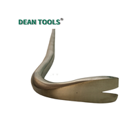 DEAN TOOLS Barre de levier combinée industrielle anti-étincelles 460MM à forte puissance de levier, pointe biseautée et crochet pour démolition et démontage