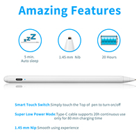 Precio bajo Buena calidad Logotipo personalizado Pantalla universal Active Touch Pen para Android Ipad o Iphone Stylus Pen