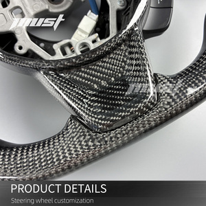 Volant <span class=keywords><strong>sport</strong></span> tout-terrain personnalisé en fibre de carbone noire avec affichage LED des tours de pédalier pour <span class=keywords><strong>Suzuki</strong></span> Jimny <span class=keywords><strong>Swift</strong></span> 2017-2026 - Product Image 5