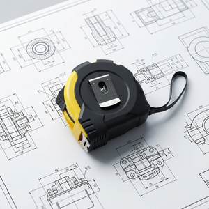 OEM fai <span class=keywords><strong>da</strong></span> te misura il nastro in acciaio Mini stile con sistema di pollici metrici in acciaio al carbonio alloggiamento per la misurazione della distanza <span class=keywords><strong>del</strong></span> sarto - Product Image 2