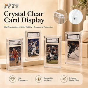Expositor <span class=keywords><strong>de</strong></span> Tarjetas Acrílicas Personalizado con Logotipo, Producción en Masa con Muestreo Rápido, para Exhibición <span class=keywords><strong>de</strong></span> Colecciones <span class=keywords><strong>de</strong></span> Tarjetas Deportivas - Product Image 2