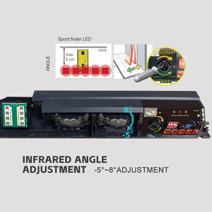 Yoursensor YS081-R 현대 전자 레인지 모션 전자 도어 센서-조정 가능한 15-45 각도 1.8-3m 장착 높이 몰 호텔 - Product Image 5
